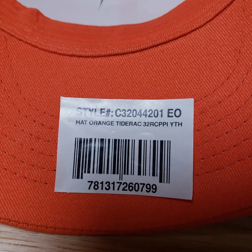 Y2K Tide Racing #32 Ricky Craven Signed Nascar Hat Cap Orange‎ Autographed New